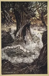 Ven ahora en un rondel, Ilustración de 